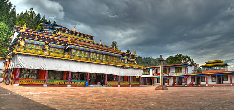 Rumtek Monastery in Sikkim, India
