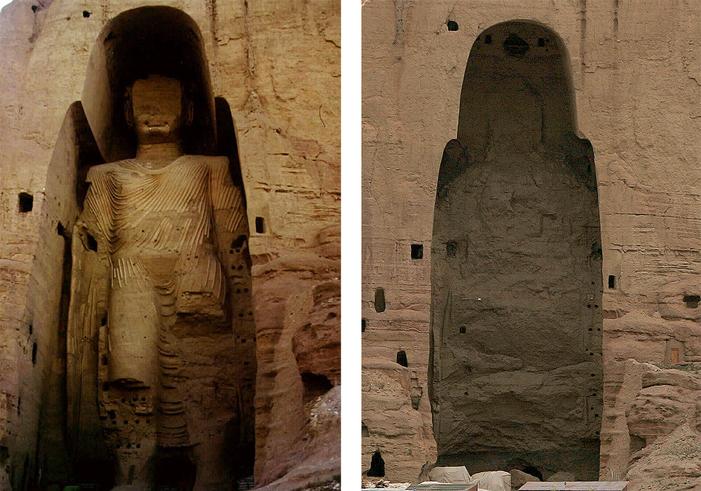 The Buddhas of Bamiyan, Afghanistan