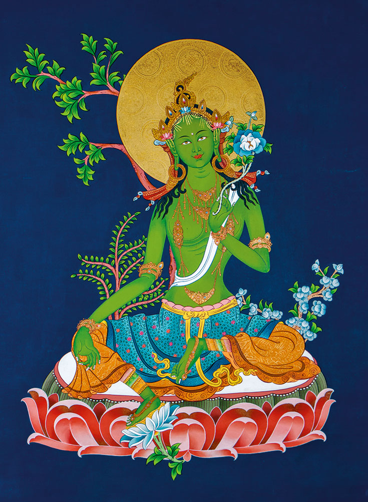 green tara goddess benefits healing savior